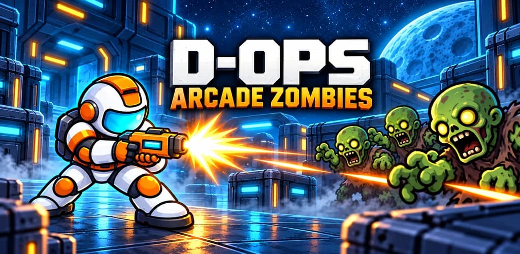 D-Ops : Arcade Zombies, l’Opérateur affronte les zombies dans la station lunaire